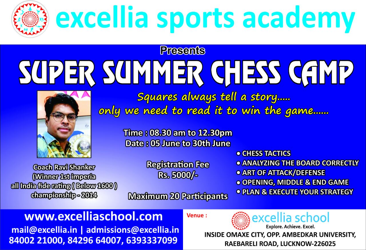 excellia chess summer camp