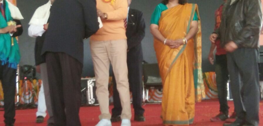 Felicitation of Director- Mr Asheesh Pathak at Lucknow Mahotsav